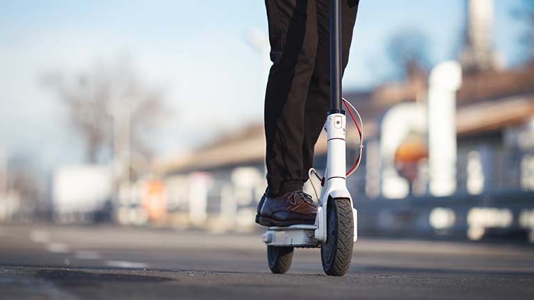 E-Scooter im Straßenverkehr